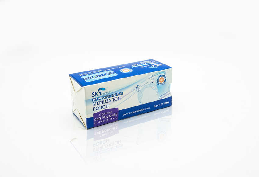 Sterilization Pouches Self Seal Dual Indicators - 10 x15 (200) (32465)